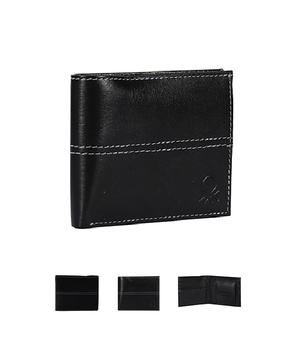  Benetton Style Leather Wallet 
